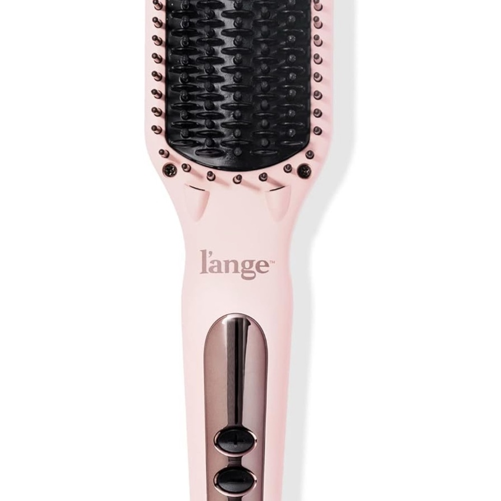 Lange Pink and Black Hair Straightening Tool